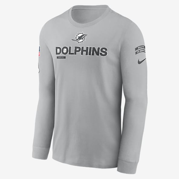 Miami Dolphins Long Sleeve Shirts Clothing. Nike